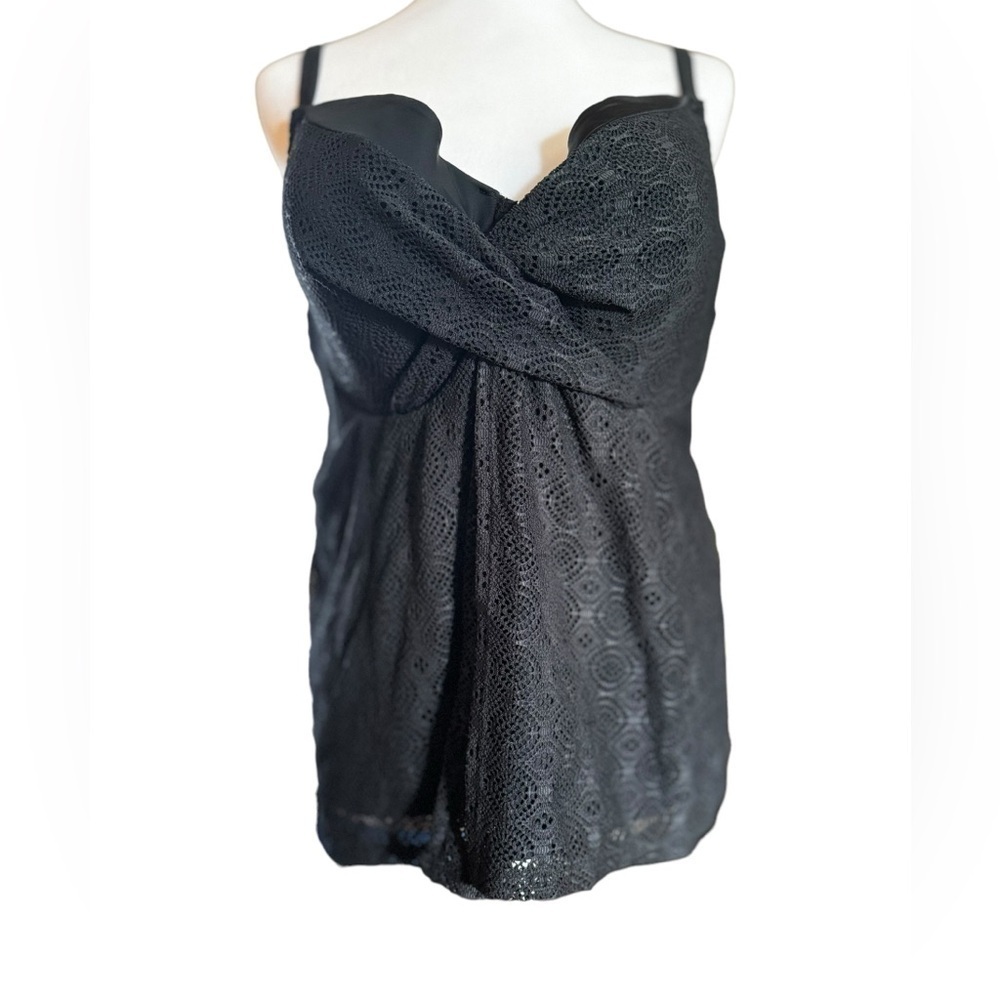 Swimsuits For All Tankini Top size 22W